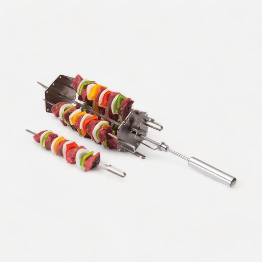 Mini Skewer Set with meat and garnishing