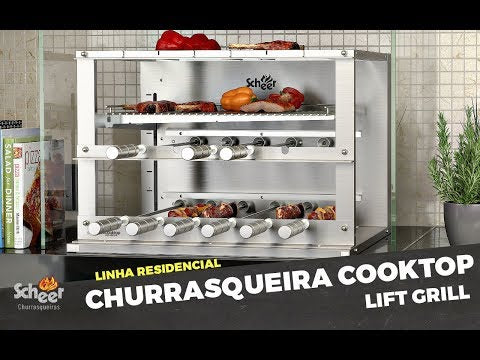 YouTube video showcasing the RC 850 Auto Lift Grill model.