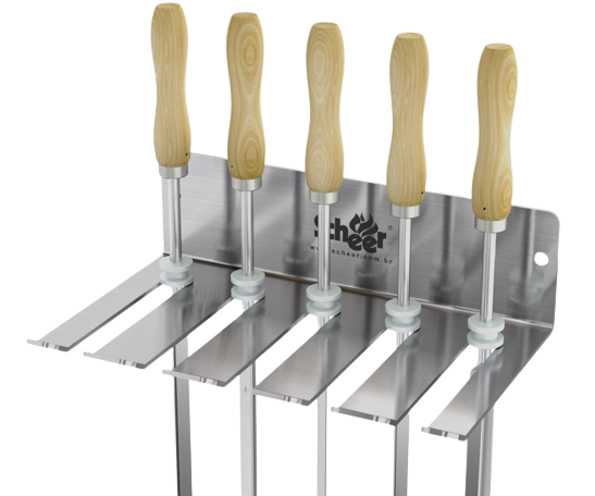 Small Skewer Holder. Holds up to 20 Single Skewers